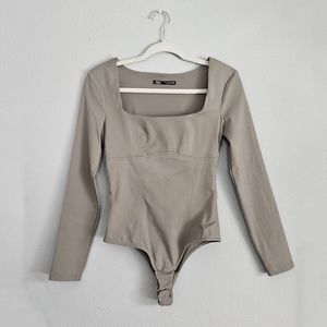 ZARA Square Neck Bodysuit